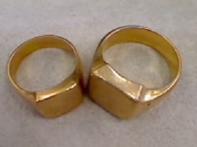 18金製リング【東仙台店】 宮城県仙台市にあるザ・ゴールド 東仙台店の画像1