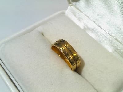 18金製リング【東仙台店】 宮城県仙台市にあるザ・ゴールド 東仙台店の画像1