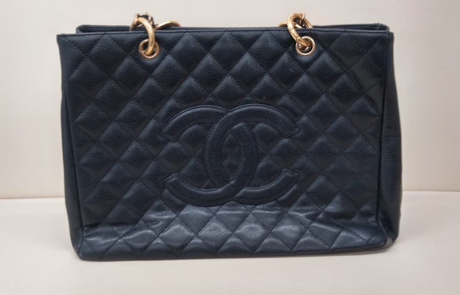 シャネル マトラッセ グランド ショッピング チェーン トート バッグ GST キャビアスキン ブラックの買取実績【東仙台店/宮城県/仙台市/宮城野区】 宮城県仙台市にあるザ・ゴールド 東仙台店の画像1