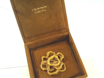 ショーメ　ブローチ　18金　【東仙台店】 宮城県仙台市にあるザ・ゴールド 東仙台店の画像1