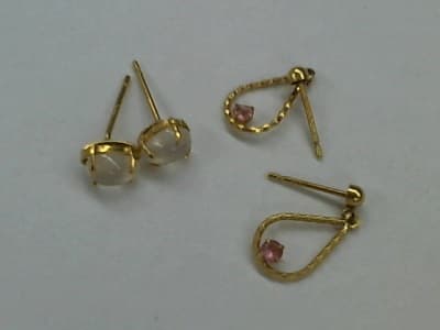 18金製ピアス【東仙台店】 宮城県仙台市にあるザ・ゴールド 東仙台店の画像1