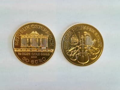 ウィーン・ハーモニー1/2オンス　コイン【東仙台店】 宮城県仙台市にあるザ・ゴールド 東仙台店の画像1