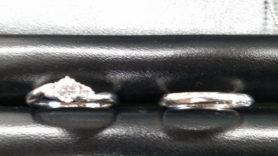 プラチナ900,ダイヤモンドリングの買取実績【東仙台店/宮城県/仙台市宮城野区】 宮城県仙台市にあるザ・ゴールド 東仙台店の画像1