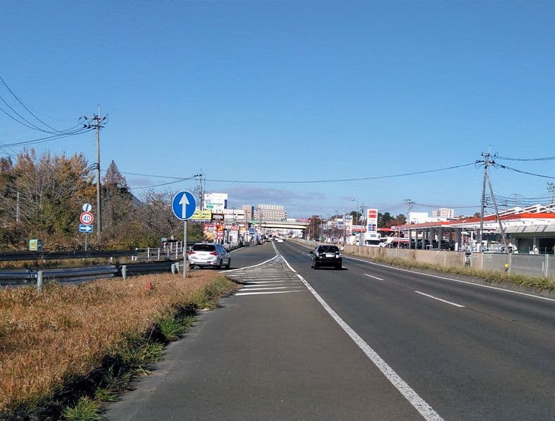 仙台市内方面からお越しの場合