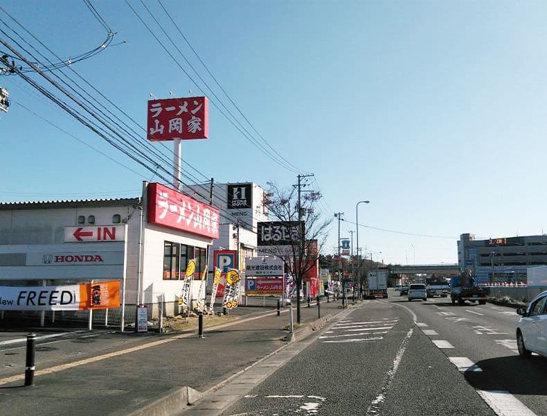 仙台市内方面からお越しの場合