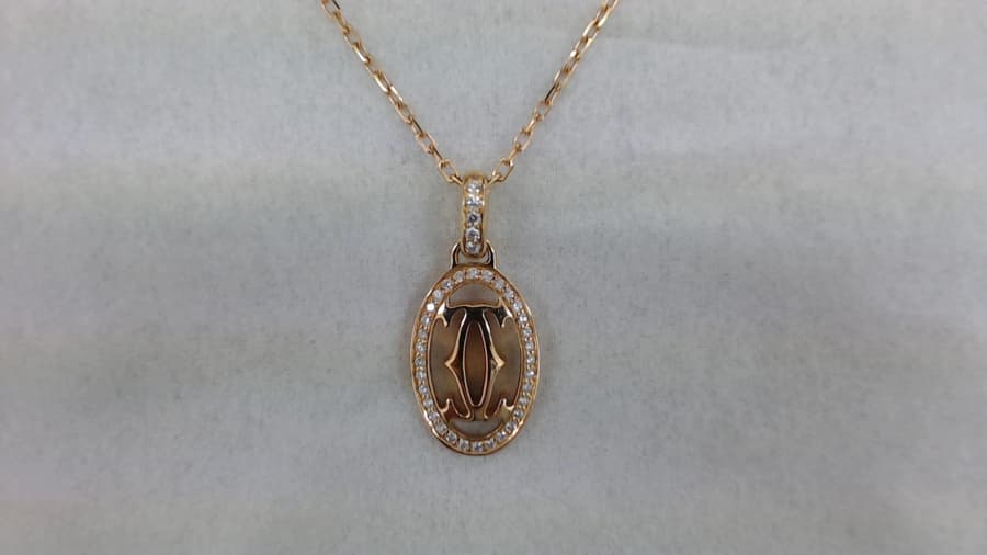 カルティエ・ドゥーブルC ネックレス【泉インター店】 宮城県仙台市にあるザ・ゴールド 泉インター店の画像1