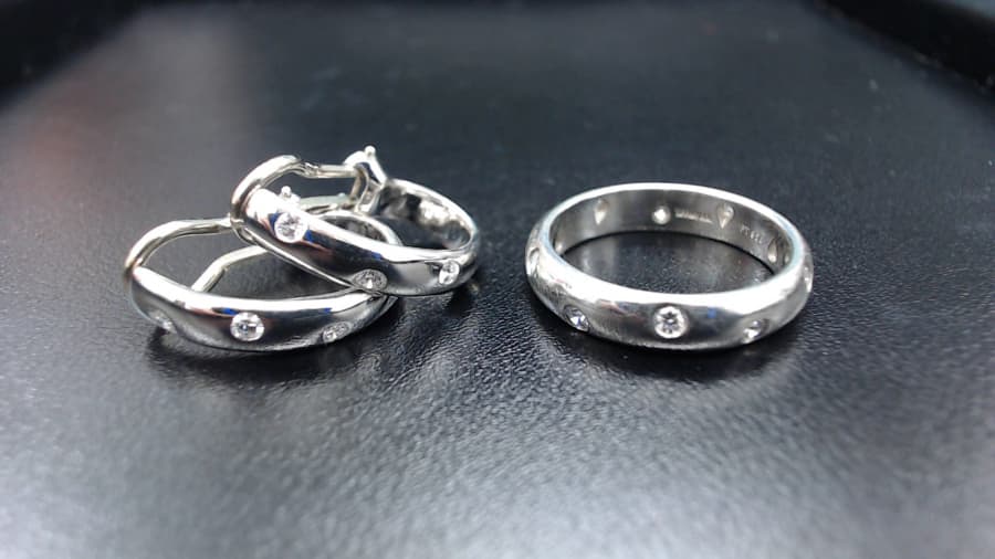 ティファニー・ダイヤモンドドッツリング/イヤリング 【泉インター店】 宮城県仙台市にあるザ・ゴールド 泉インター店の画像1