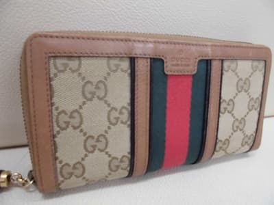 グッチRANIAＧＧキャンバス財布　【泉インター店】 宮城県仙台市にあるザ・ゴールド 泉インター店の画像1