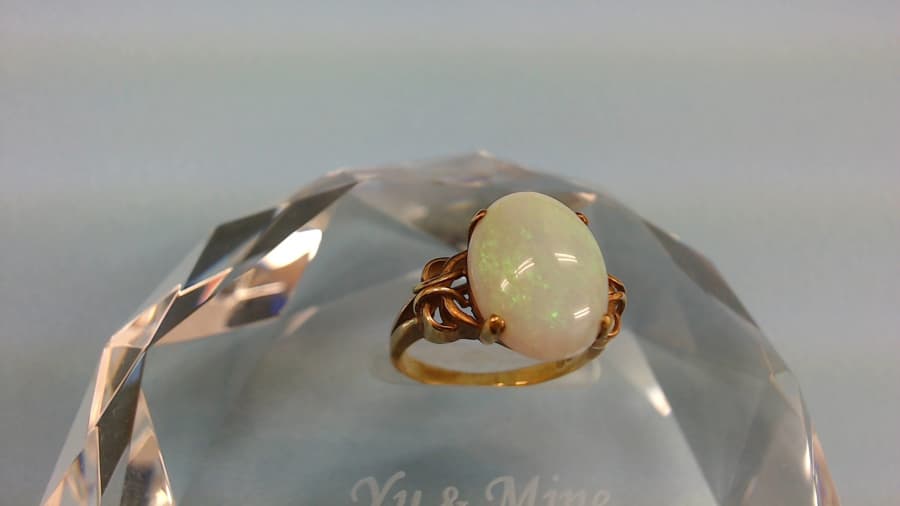 オパール18金リング【泉インター店】 宮城県仙台市にあるザ・ゴールド 泉インター店の画像1