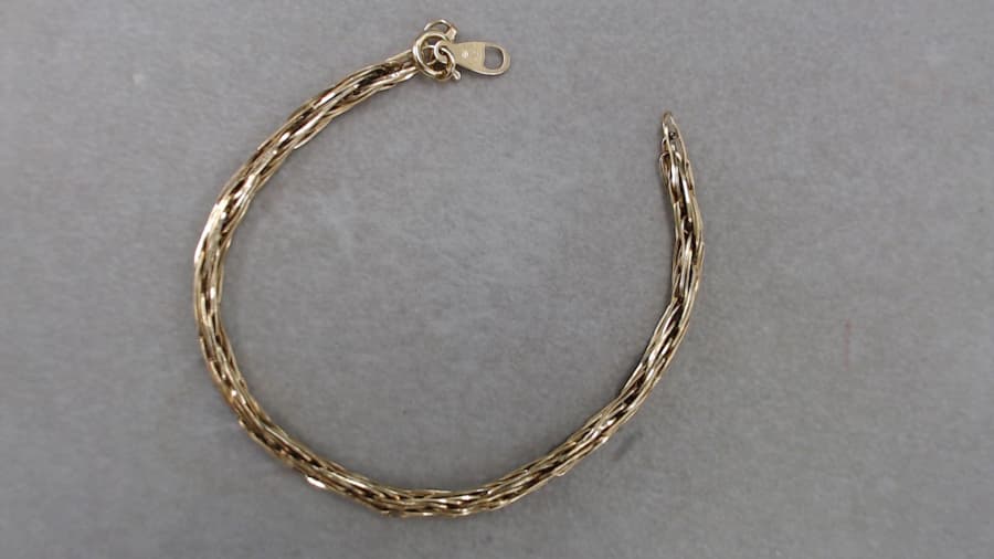 切れてしまった18金製ブレスレットの買取実績【石巻店/宮城県/石巻市】 宮城県石巻市にあるザ・ゴールド 石巻店の画像1