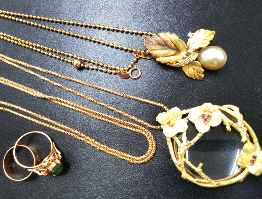 18金デザインジュエリーの買取実績【石巻店/宮城県/石巻市】 宮城県石巻市にあるザ・ゴールド 石巻店の画像1