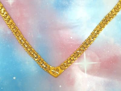 20金ネックレス【石巻店】 宮城県石巻市にあるザ・ゴールド 石巻店の画像1