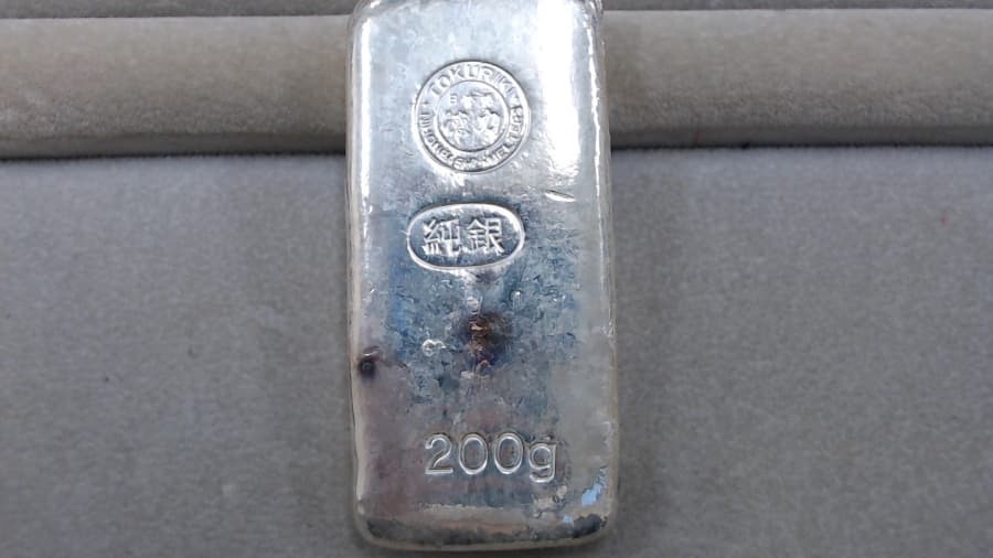 純銀・インゴットの買取実績【石巻店/宮城県/石巻市】 宮城県石巻市にあるザ・ゴールド 石巻店の画像1