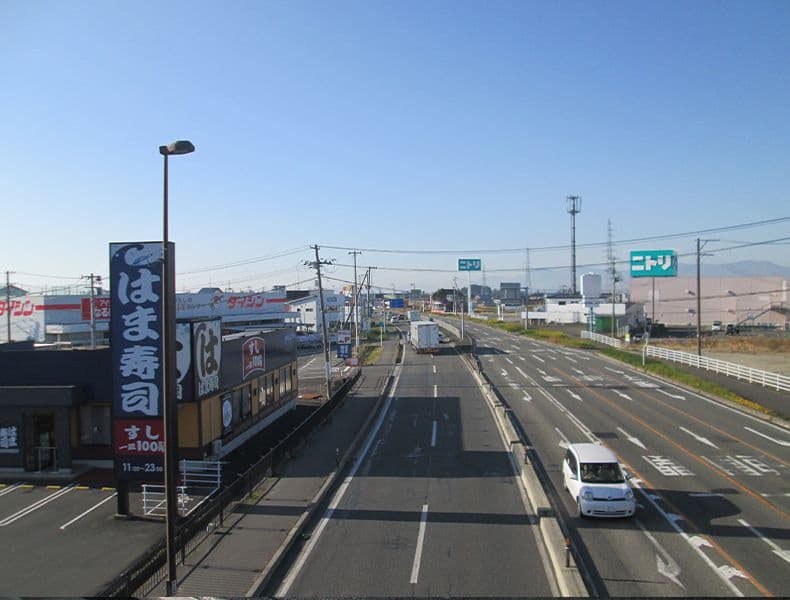 古川IC方面からお越しの場合