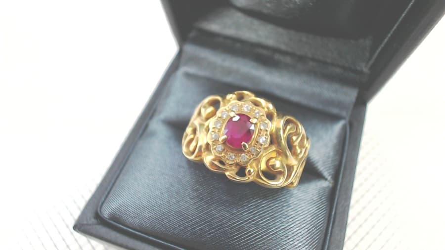 18金リング【古川店】 宮城県大崎市にあるザ・ゴールド 古川店の画像1