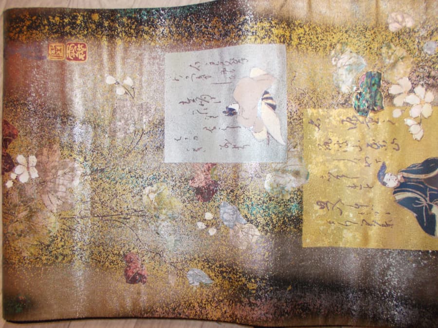 藤本隆士　袋帯　買取実績　【古川店/宮城県/大崎市】 宮城県大崎市にあるザ・ゴールド 古川店の画像1