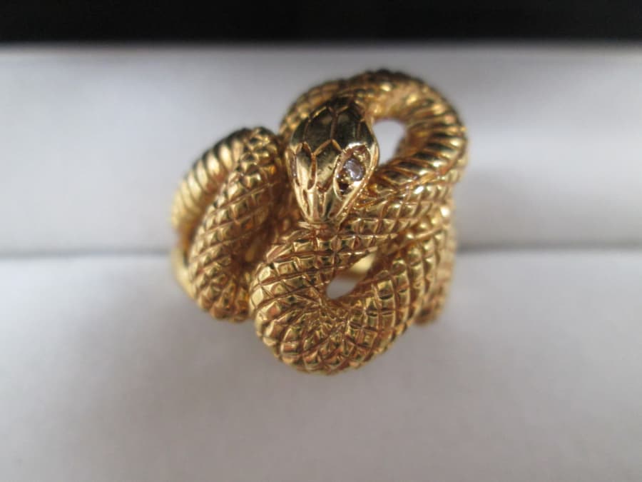 18金　ダイヤリング　【古川店】 宮城県大崎市にあるザ・ゴールド 古川店の画像1