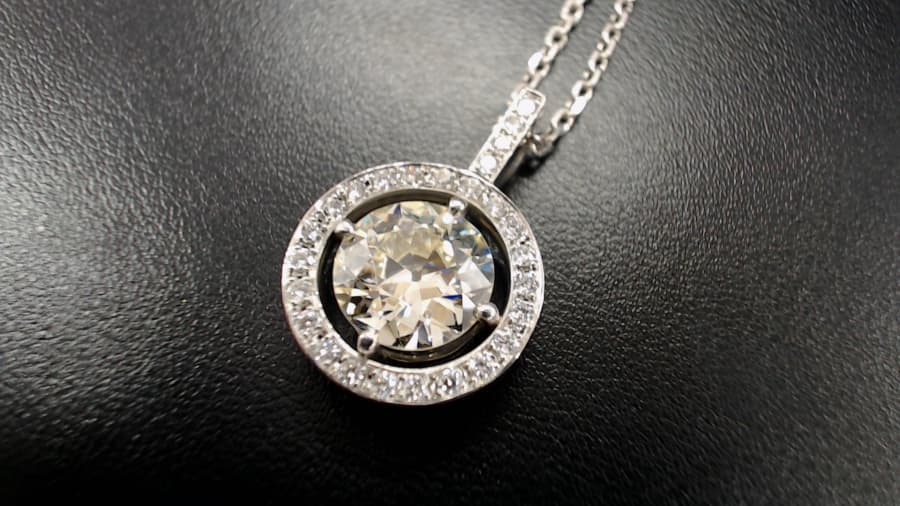 ダイヤモンドネックレス　【古川店】 宮城県大崎市にあるザ・ゴールド 古川店の画像1