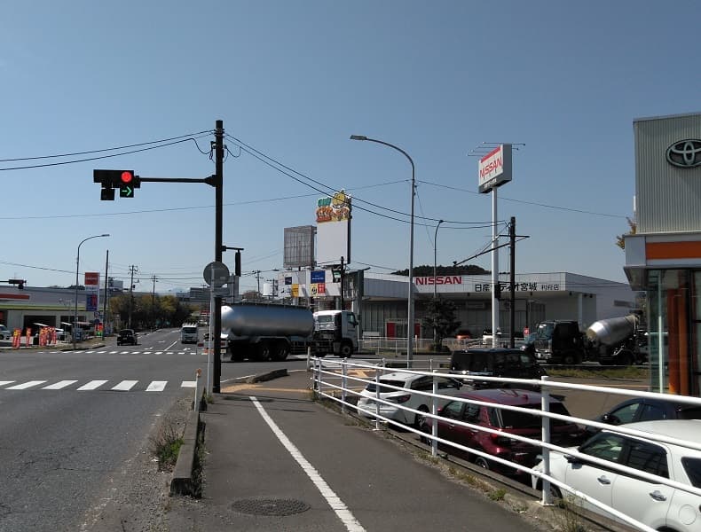 塩釜方面からお越しの場合