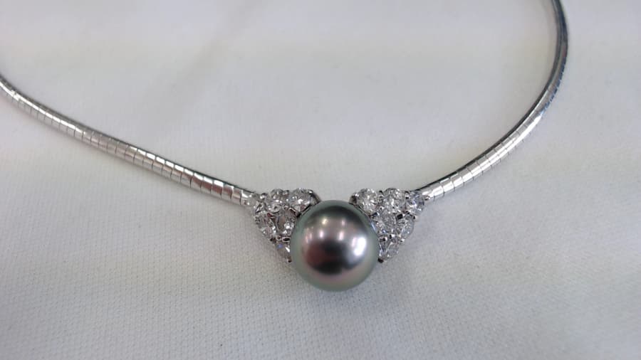 大粒パールネックレス【利府店】 宮城県宮城郡にあるザ・ゴールド 利府店の画像1