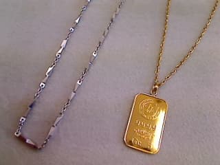 金色銀色ネックレス　【利府店】 宮城県宮城郡にあるザ・ゴールド 利府店の画像1