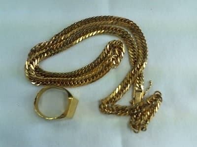 喜平ネックレス・純金リング【利府店】 宮城県宮城郡にあるザ・ゴールド 利府店の画像1