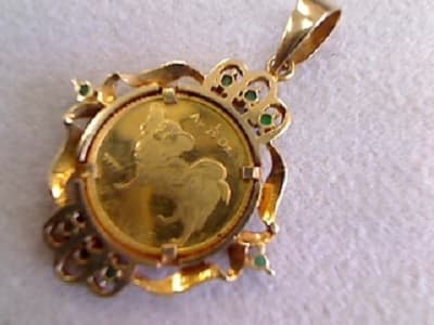 犬柄のコイン【利府店】 宮城県宮城郡にあるザ・ゴールド 利府店の画像1