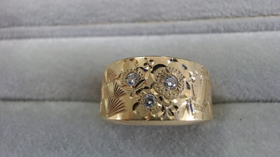 純金のリング【利府店】 宮城県宮城郡にあるザ・ゴールド 利府店の画像1