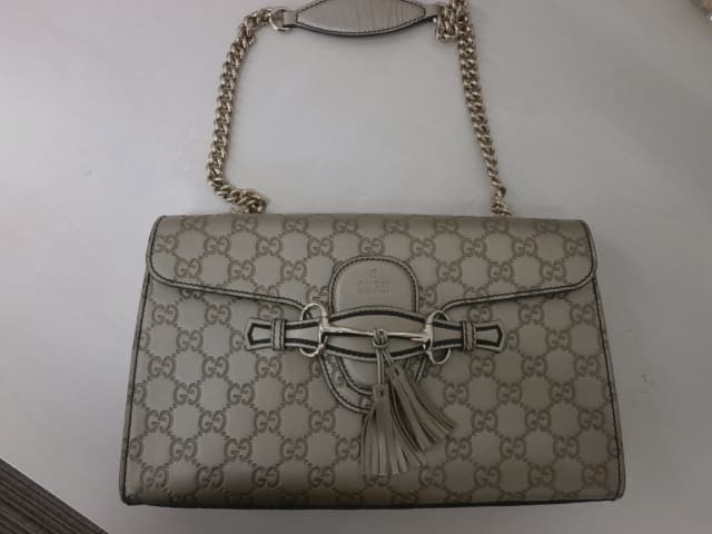 グッチ　エミリーチェーンショルダーバックの買取実績　【利府店/宮城郡利府町/宮城県】 宮城県宮城郡にあるザ・ゴールド 利府店の画像1