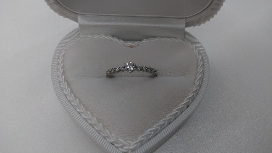 プラチナダイヤモンドリングの買取実績【柴田店/宮城県/柴田郡】 宮城県柴田郡にあるザ・ゴールド 柴田店の画像1