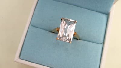 18金　お色石リング【柴田店】 宮城県柴田郡にあるザ・ゴールド 柴田店の画像1