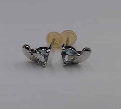 9金ホワイトゴールド製ピアスの買取実績【仙台中田店/宮城県/仙台市】 宮城県仙台市にあるザ・ゴールド 仙台中田店の画像1