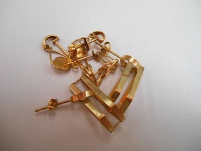 18金製ピアス【仙台中田店】 宮城県仙台市にあるザ・ゴールド 仙台中田店の画像1