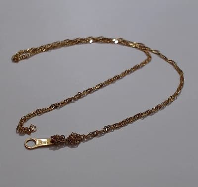 18金製ネックレスの買取実績【仙台中田店/宮城県/仙台市】 宮城県仙台市にあるザ・ゴールド 仙台中田店の画像1