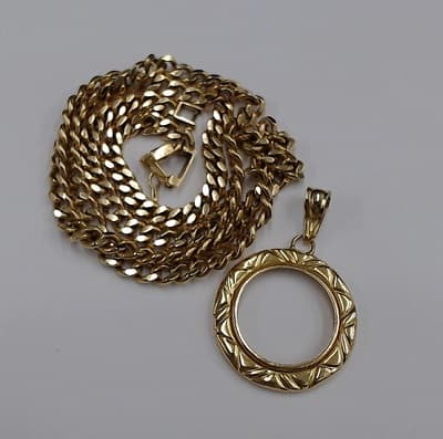 18金製喜平ネックレス他の買取実績【仙台中田店/宮城県/仙台市】 宮城県仙台市にあるザ・ゴールド 仙台中田店の画像1