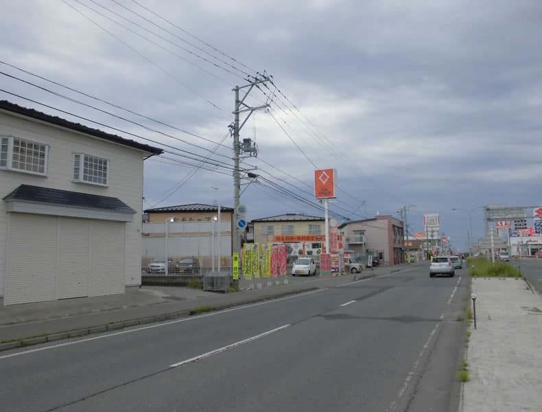 田向方面からお車でお越しの場合
