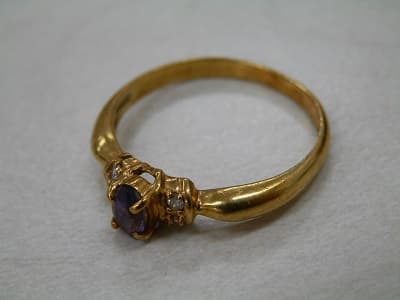 18金リング【八戸湊高台店】 青森県八戸市にあるザ・ゴールド 八戸湊高台店の画像1