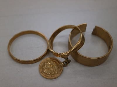 18金リング【八戸湊高台店】 青森県八戸市にあるザ・ゴールド 八戸湊高台店の画像1