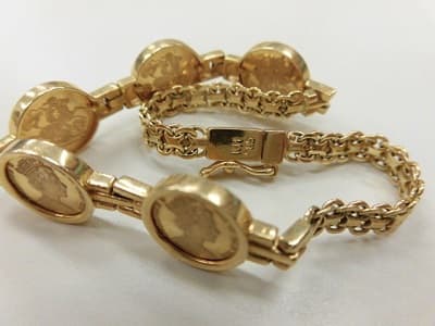 14金　ブレスレット【八戸湊高台店】 青森県八戸市にあるザ・ゴールド 八戸湊高台店の画像1