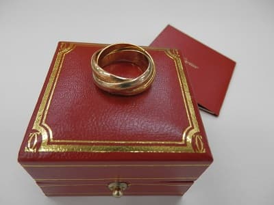 カルティエ　リング　【八戸湊高台店】 青森県八戸市にあるザ・ゴールド 八戸湊高台店の画像1