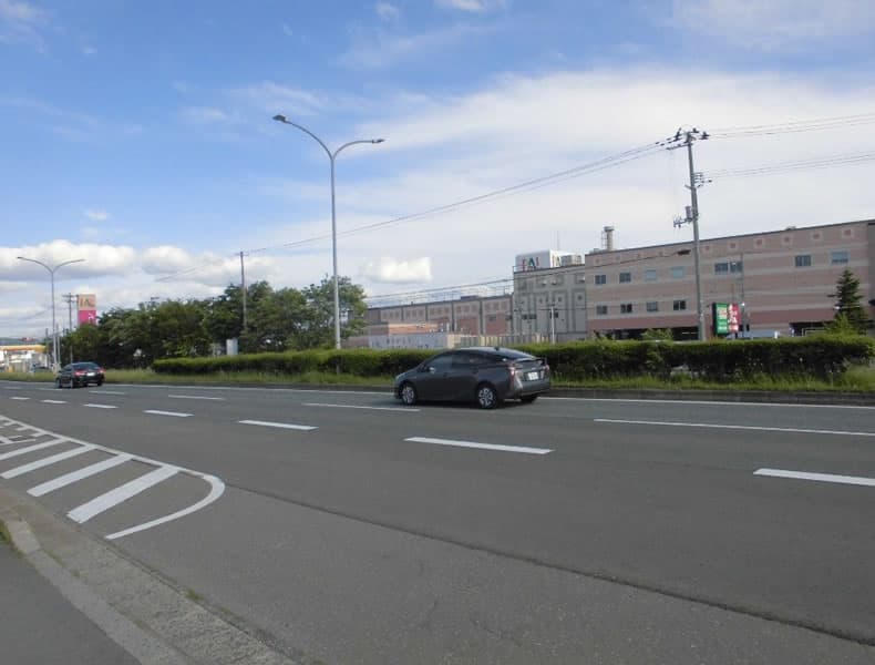 秋田方面からお車でお越しの場合