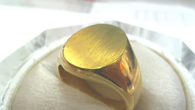 『指輪（印台）　盛岡北店』 岩手県盛岡市にあるザ・ゴールド 盛岡北店の画像1