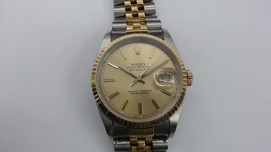 ROLEX（ロレックス）　デイトジャスト　買取実績　【盛岡北店/岩手県/盛岡市】 岩手県盛岡市にあるザ・ゴールド 盛岡北店の画像1