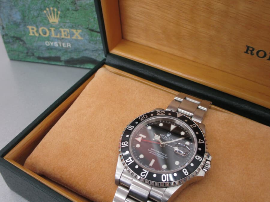 ROLEX（ロレックス）　GMTマスターⅡ　買取実績　【岩手県/盛岡市/盛岡北店】 岩手県盛岡市にあるザ・ゴールド 盛岡北店の画像1