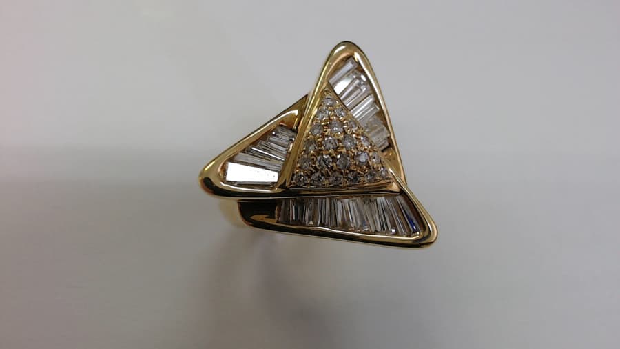 ゴールドダイヤモンドリング【盛岡北店】 岩手県盛岡市にあるザ・ゴールド 盛岡北店の画像1