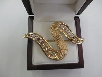 18金　K18　ブローチ【帯広店】 北海道帯広市にあるザ・ゴールド 帯広店の画像1