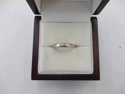 18金　プラチナ900　コンビ　リング　【帯広店】 北海道帯広市にあるザ・ゴールド 帯広店の画像1