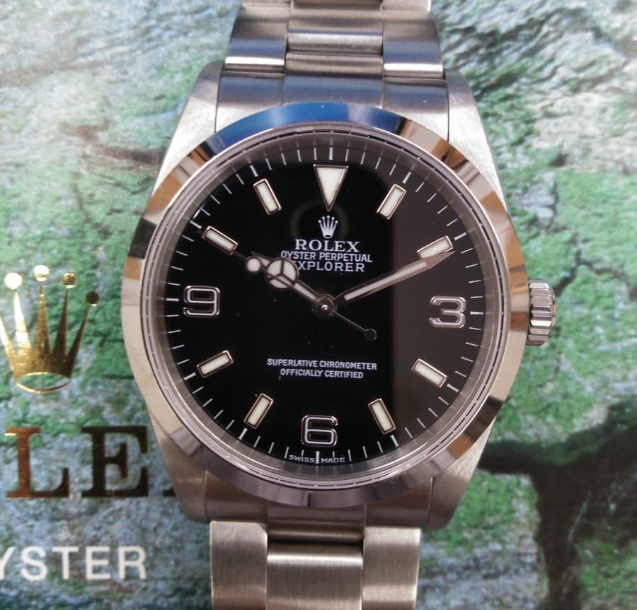 ロレックス・エクスプローラー1 114270【北海道/帯広市/帯広店】 北海道帯広市にあるザ・ゴールド 帯広店の画像2