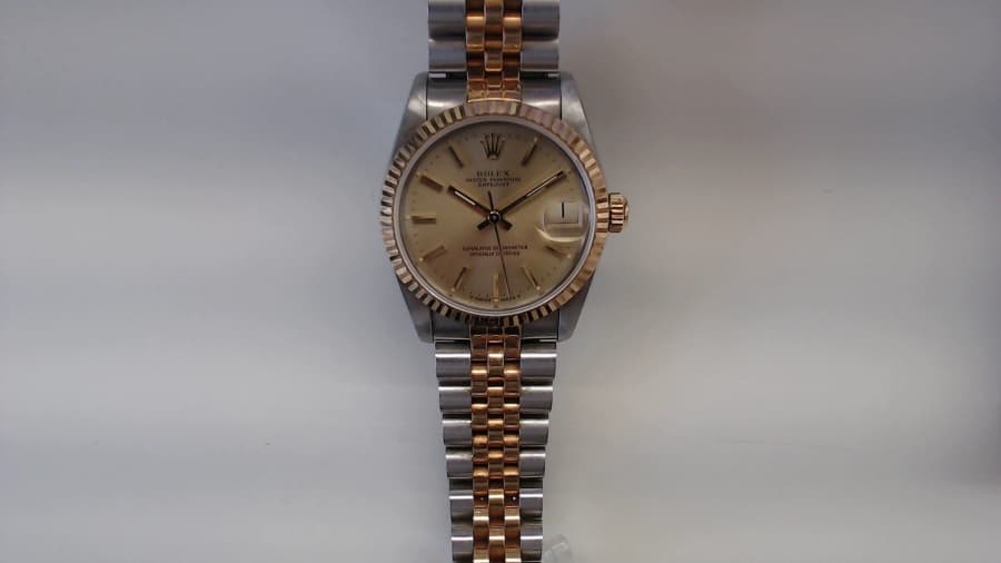 ロレックス　デイトジャストの買取実績　【釧路店/北海道/釧路市】 北海道釧路市にあるザ・ゴールド 釧路店の画像1