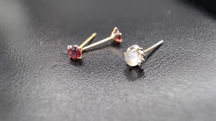 K18ピアス　K14ピアスの買取実績　【釧路店/北海道/釧路市】 